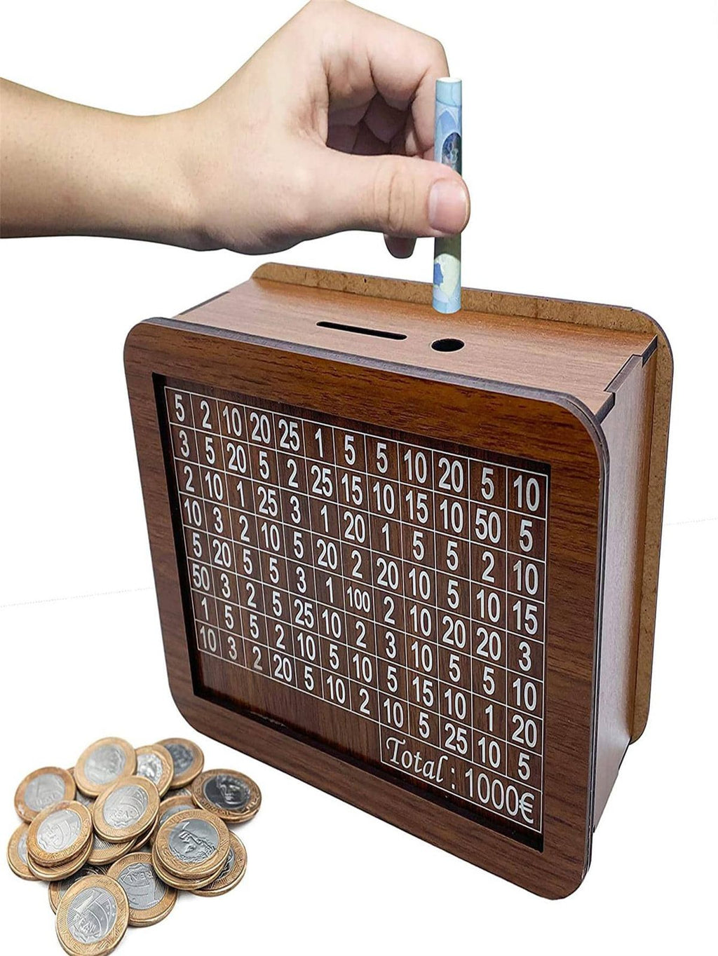 Brand Acrylic Golden Umrah Saving Box